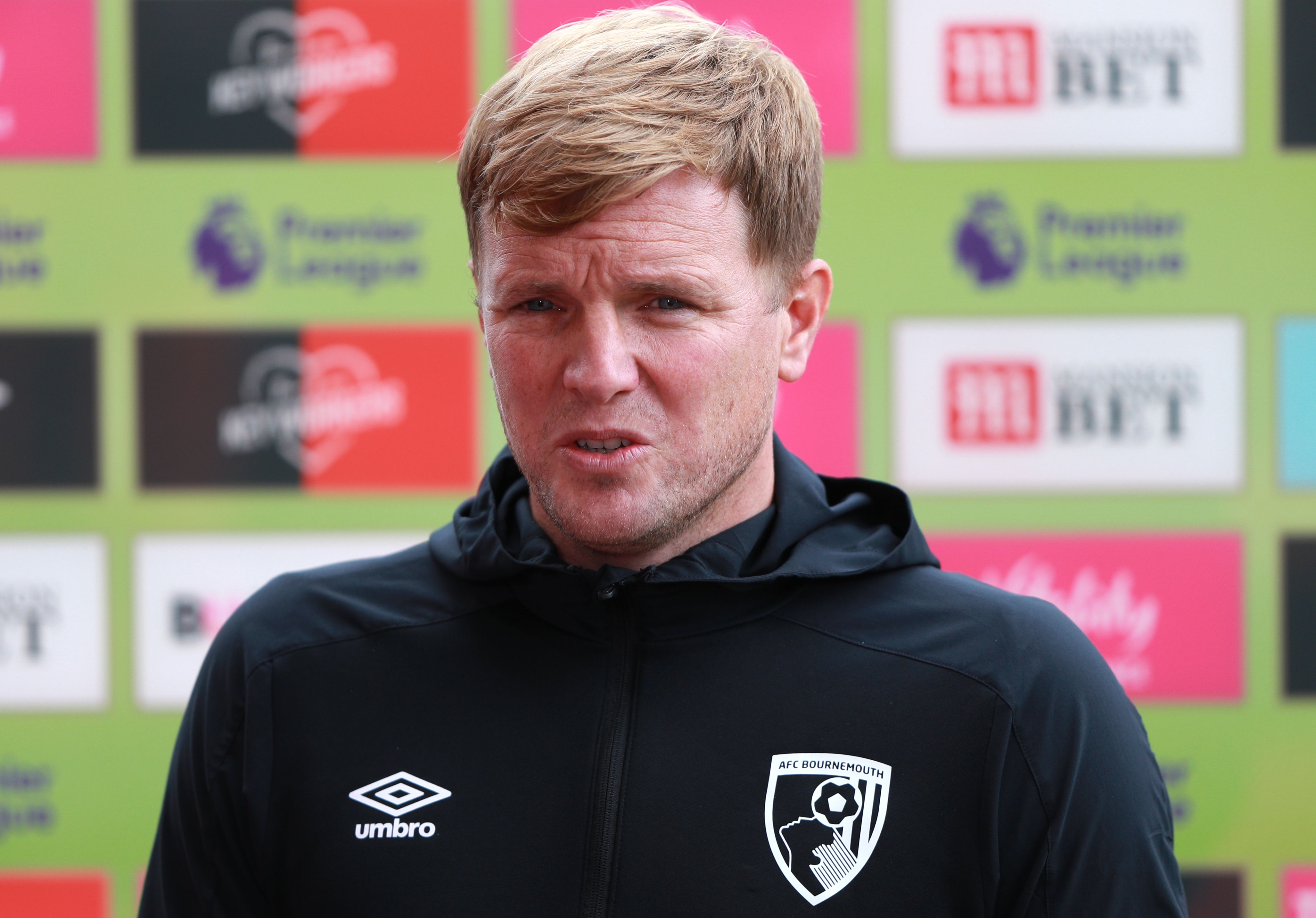 Manajer Bournemouth Eddie Howe