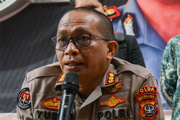 Kepala Bidang Hubungan Masyarakat PMJ Kombes Yusri Yunus