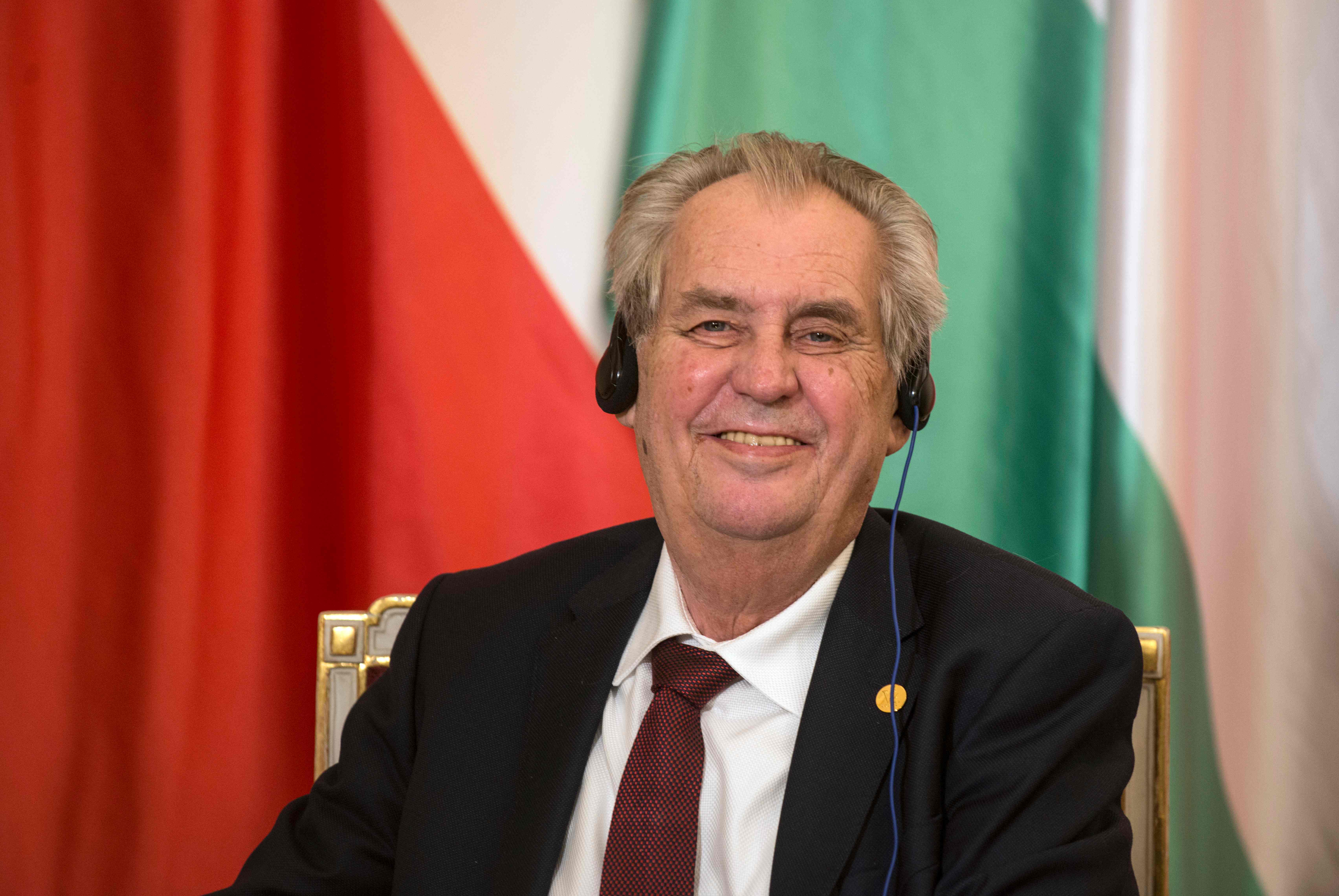 Presiden Rep Ceko Milos Zeman