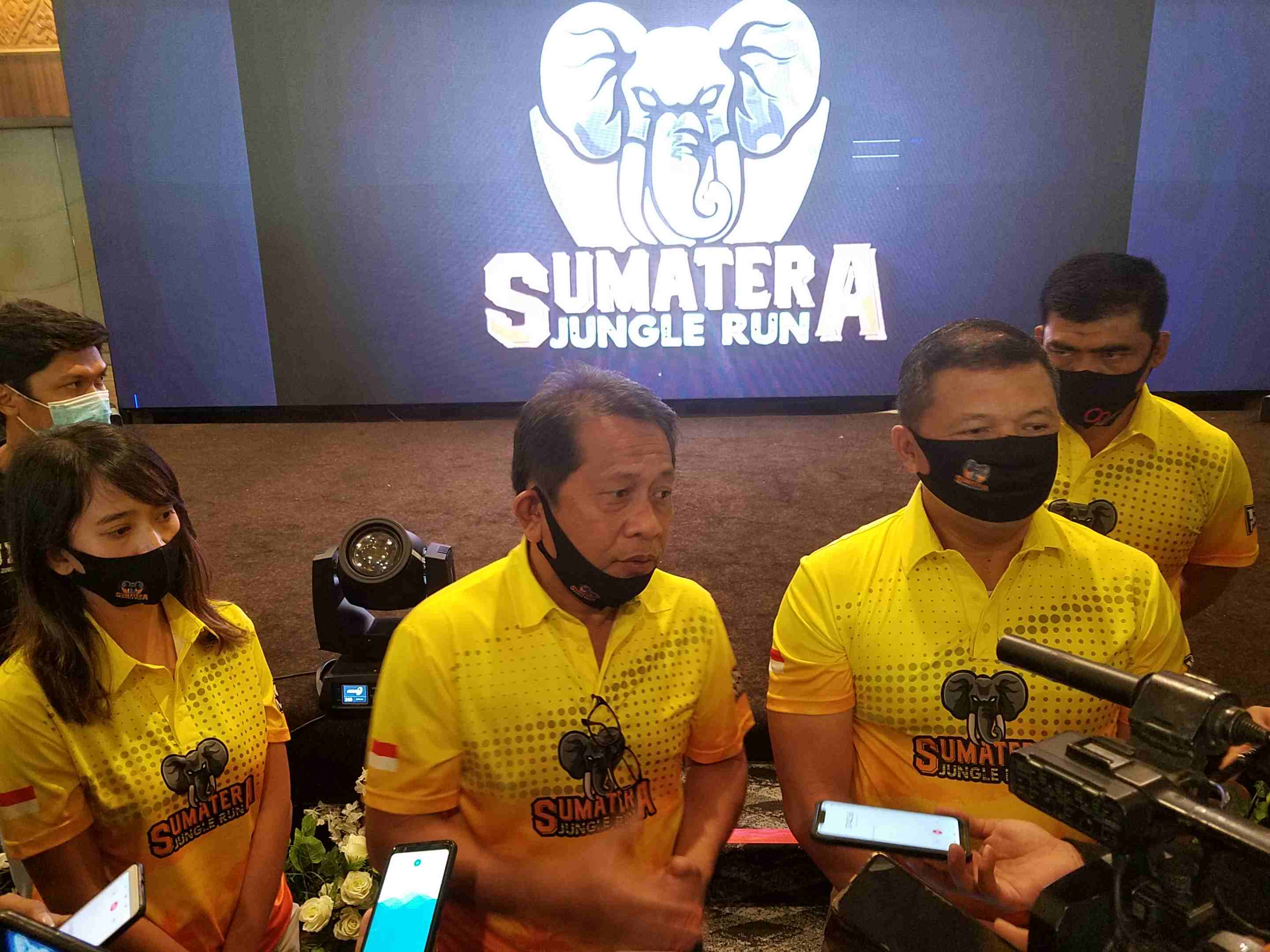 Lomba lari maraton Sumatra Jungle Run tetap dilaksanakan pada 26-27 September 2020 atau mundur dari jadwal semula April lalu.