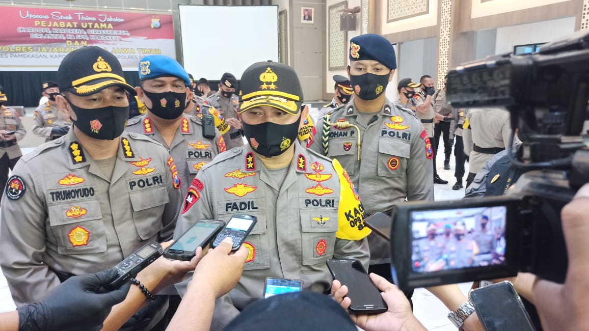 Kapolda Jatim Irjen Fadil Imran. 