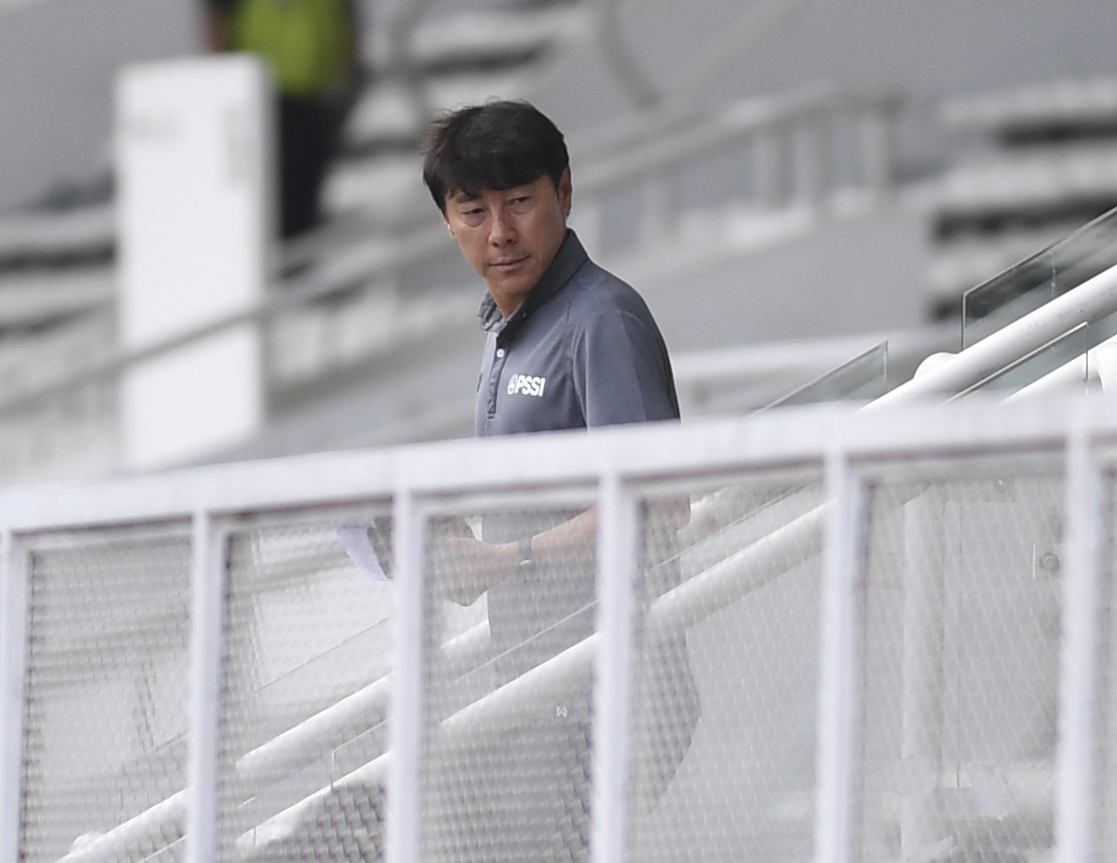 Shin Tae-yong, Pelatih Timnas Indonesia.