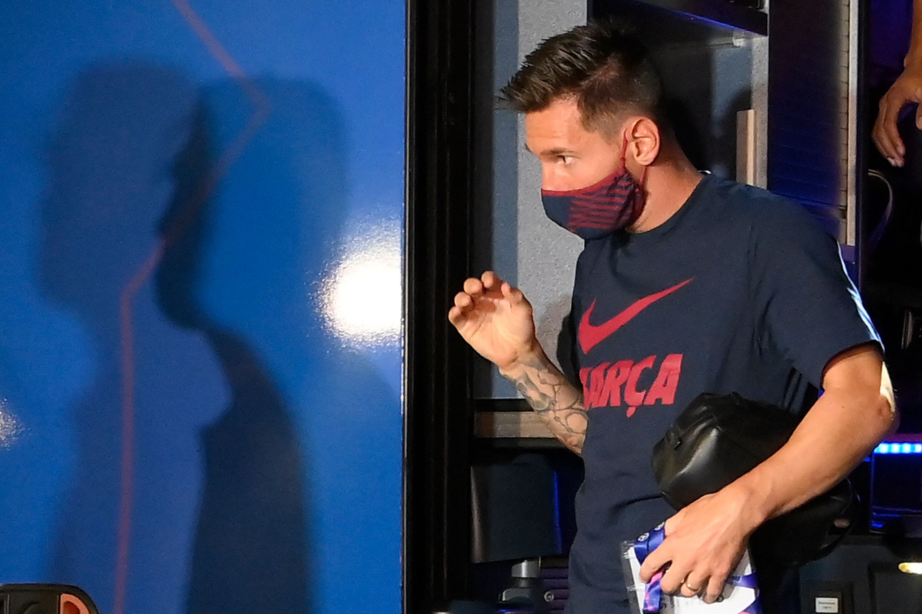 Lionel Messi pada 14 Agustus 2020