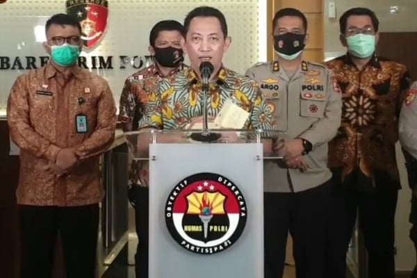 Kabareskrim Polri Komjen Listyo Sigit Prabowo