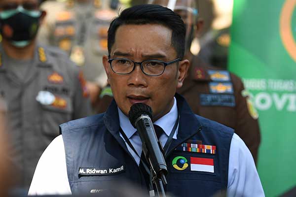 Gubernur Jawa Barat Ridwan Kamil.
