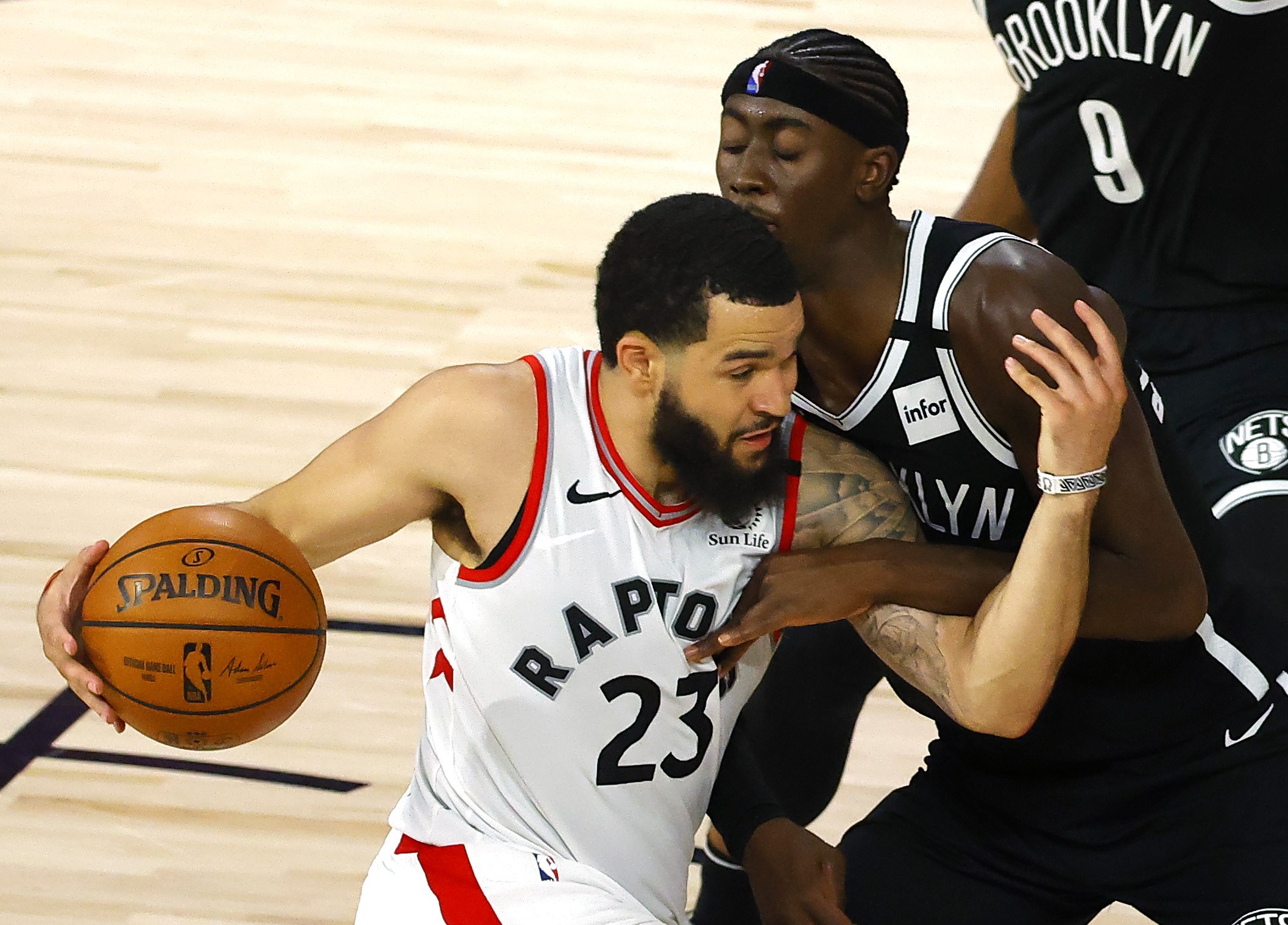 Gim 2 putaran pertama playoff NBA Wilayah Timur antara Toronto Raptors dan Brooklyn Nets.