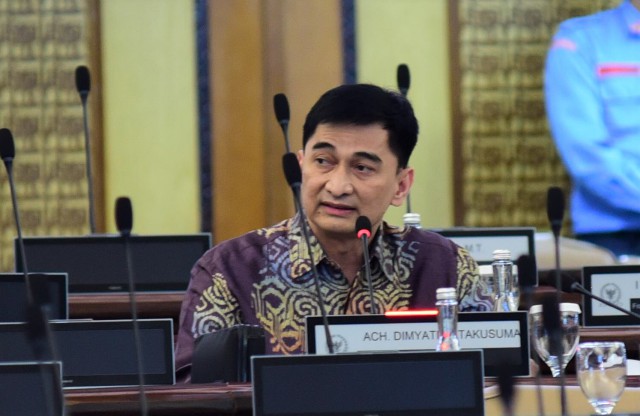 Wakil Ketua Badan Urusan Rumah Tangga (BURT) DPR RI Achmad Dimyati Natakusumah. 