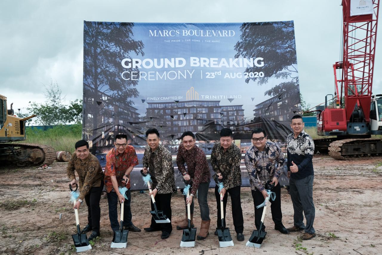 Ground breaking pembangunan Condovilla  Paul & Prive @ Marc’s Boulevard Batam.