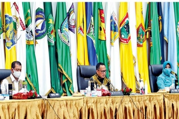 Mendagri Evaluasi Berkala Realisasi APBD 2020