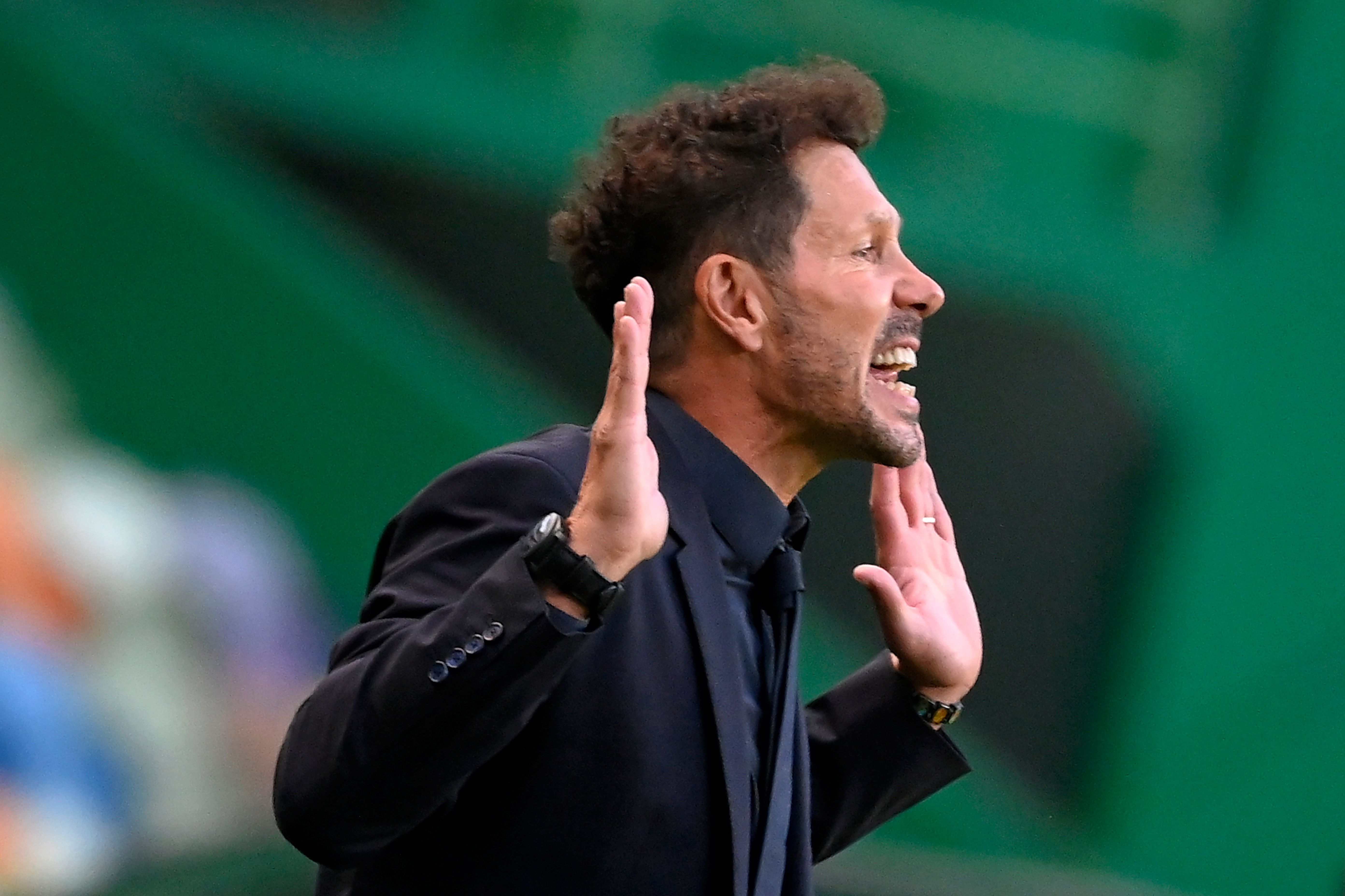Pelatih Atletico Madrid Diego Simeone