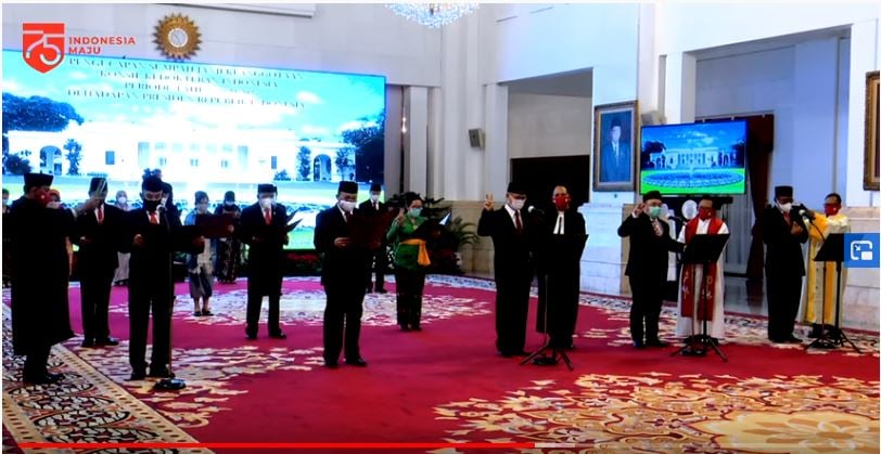 Pelantikan anggota Konsil Kedokteran Indonesia