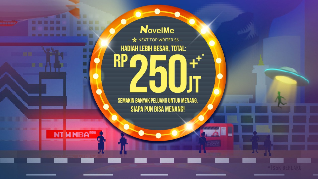 Aplikasi Novelme tempat penulis Indonesia berkarya dan mencari nafkah menjadi alternatif  dikala pandemi.