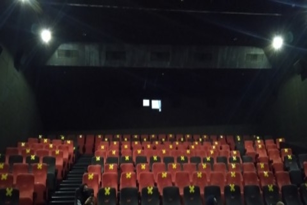 Ilustrasi -- Bioskop menyambut Adaptasi Kebiasaan Baru