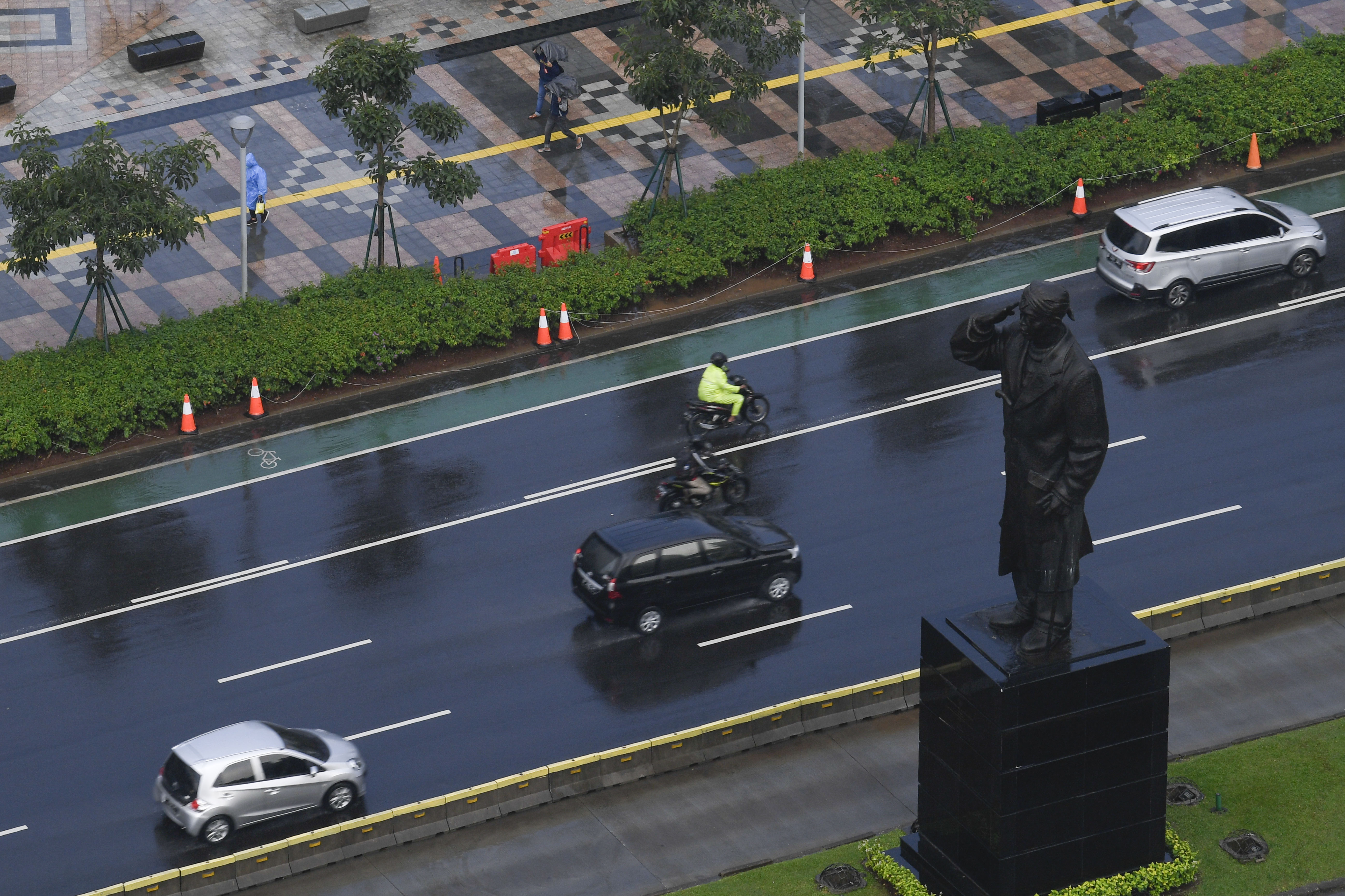 Patung Jenderal Sudirman di Jakarta