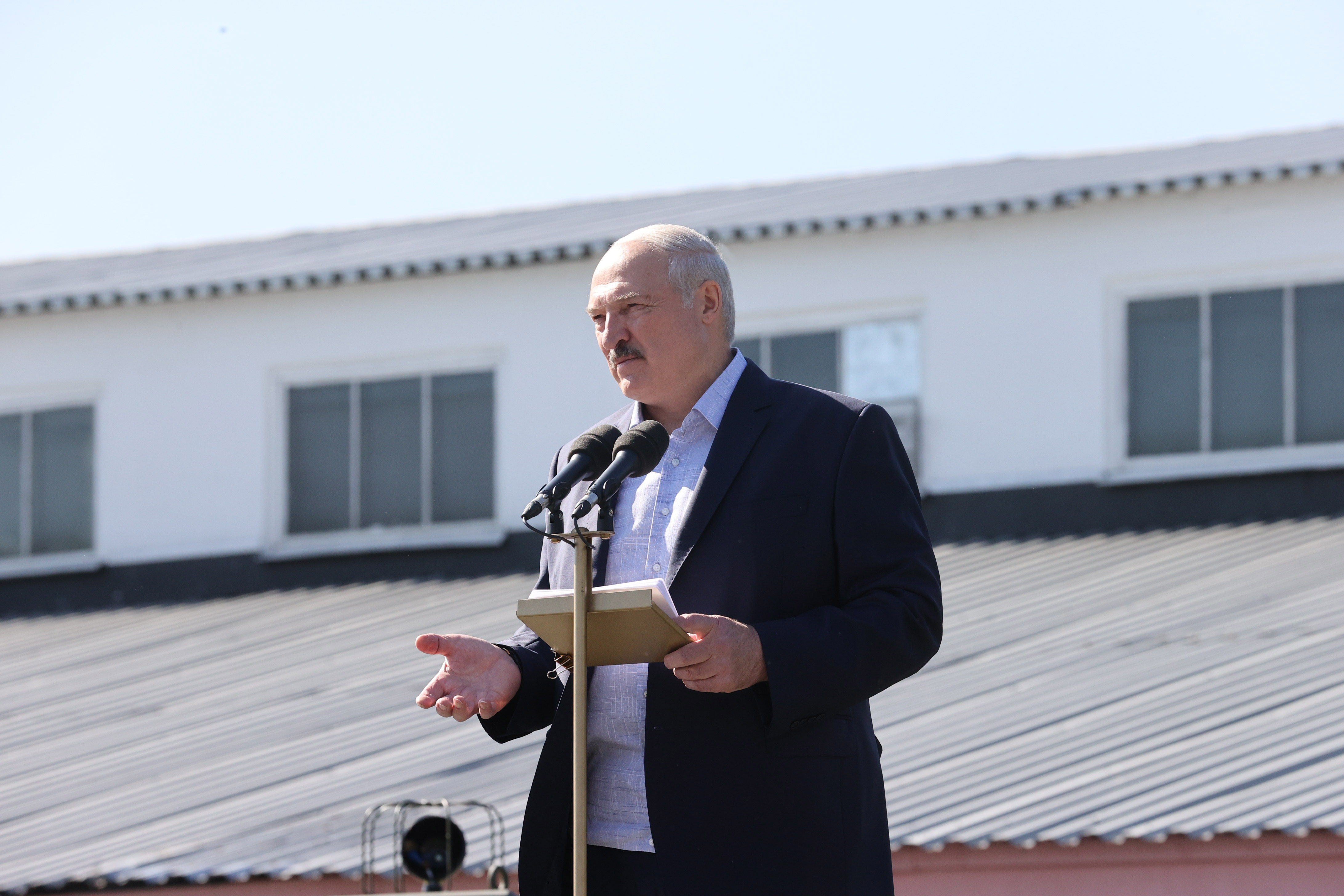 Presiden Belarus Alexander Lukashenko
