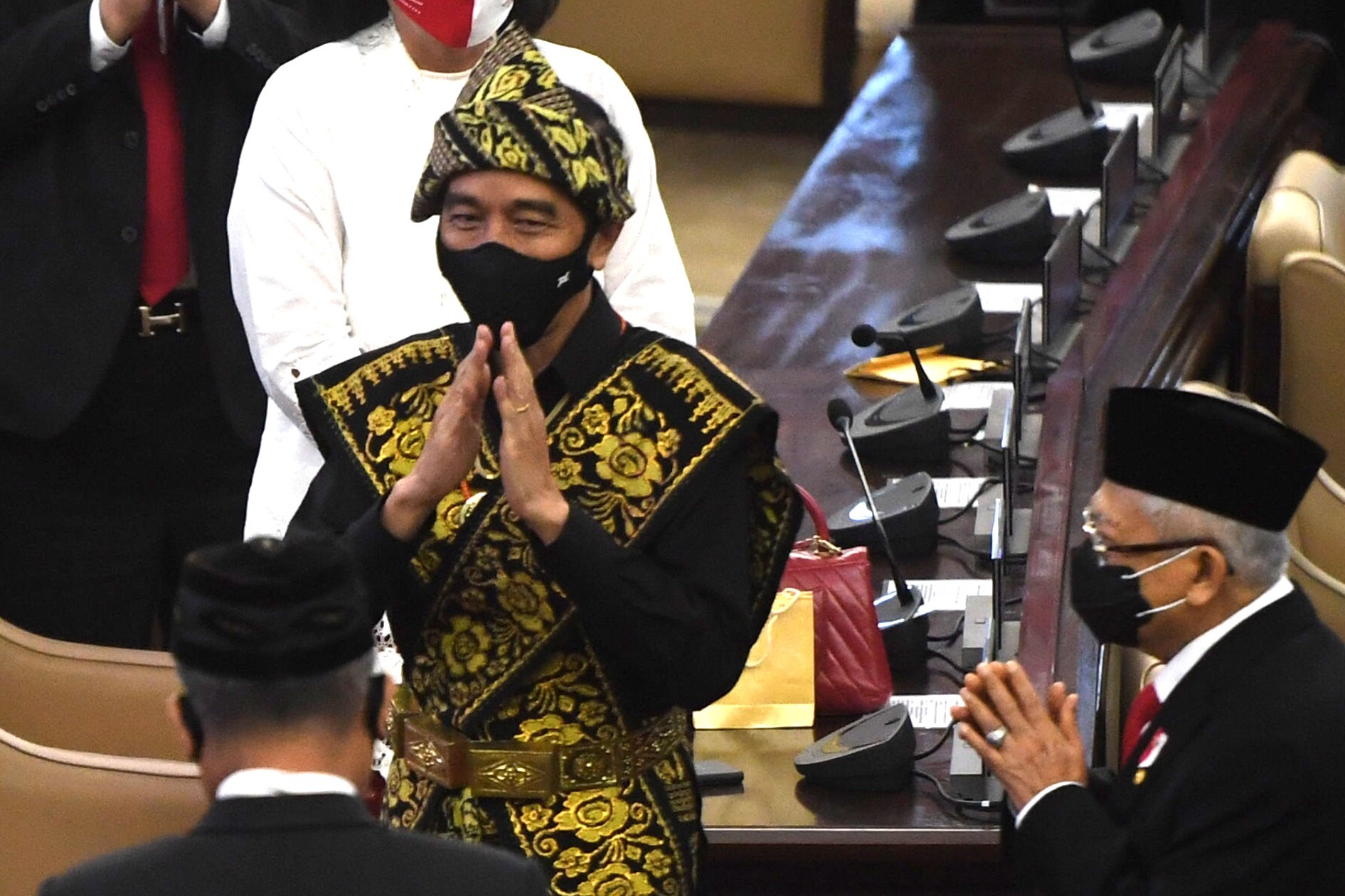 Presiden Joko Widodo dan Wapres Ma'ruf Amin