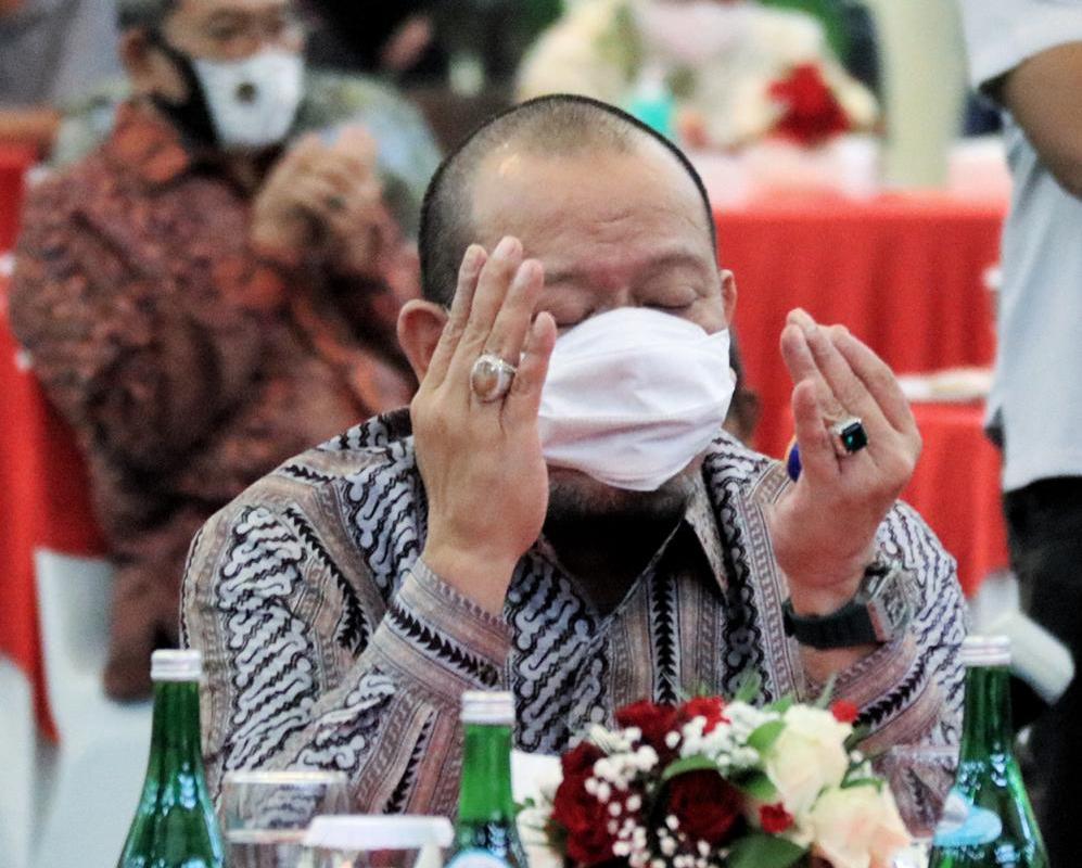  Ketua DPD RI AA LaNyalla Mahmud Mattalitti. 