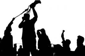 Iliustrasi aksi protes