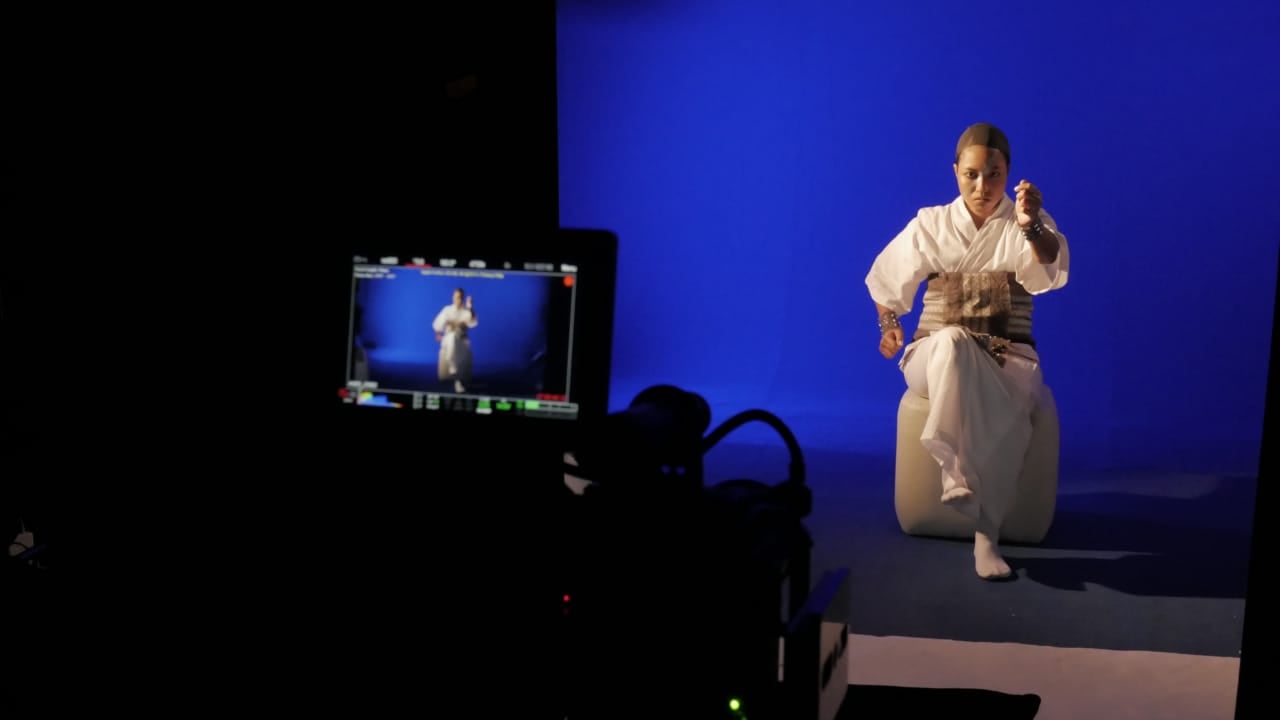 Pengambilan gambar drama musikal Timun Mas