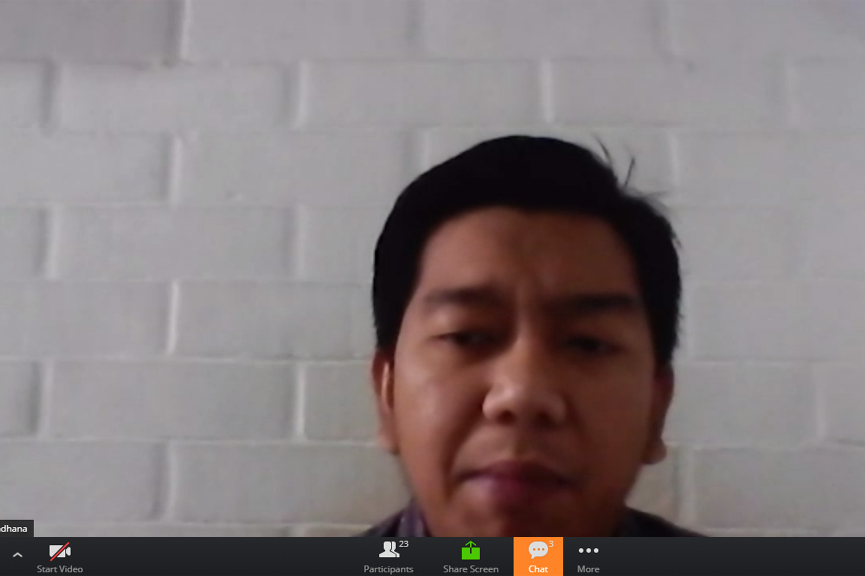 Peneliti Indonesia Corruption Watch (ICW) Kurnia Ramadhana