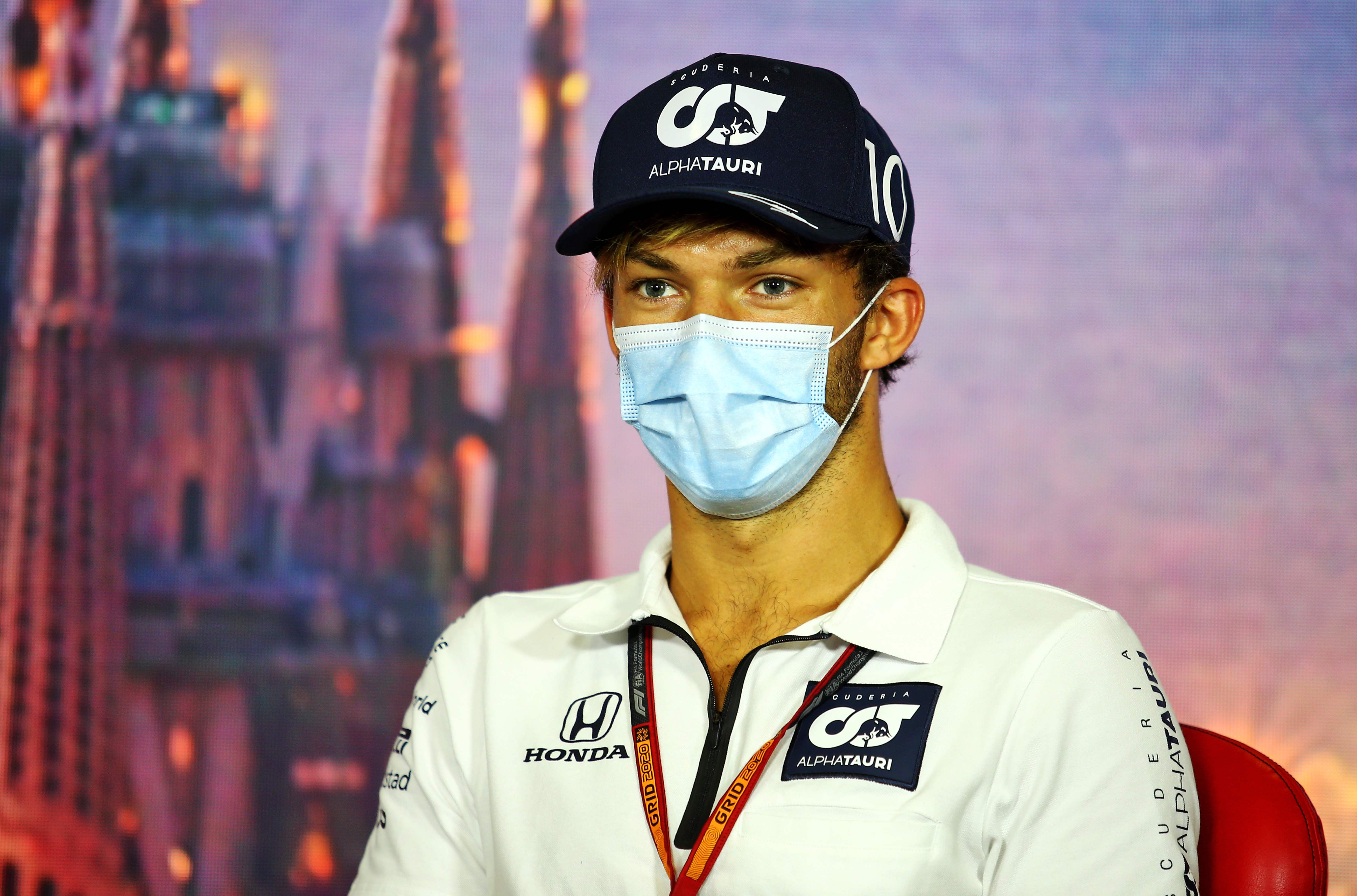 Pembalap Alpha Tauri Pierre Gasly