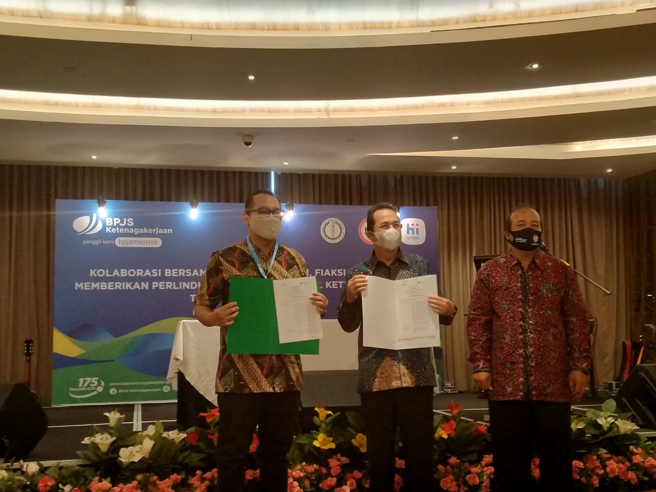 kerja sama BPJS Ketenagakerjaan denganIDI, Fikasi, dan HiSehat