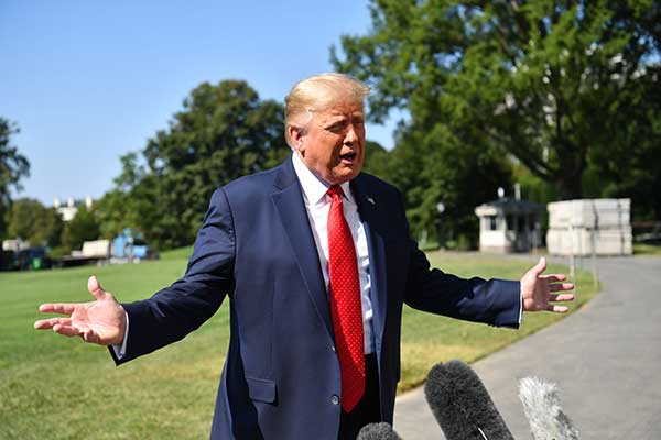 Presiden Amerika Serikat Donald Trump