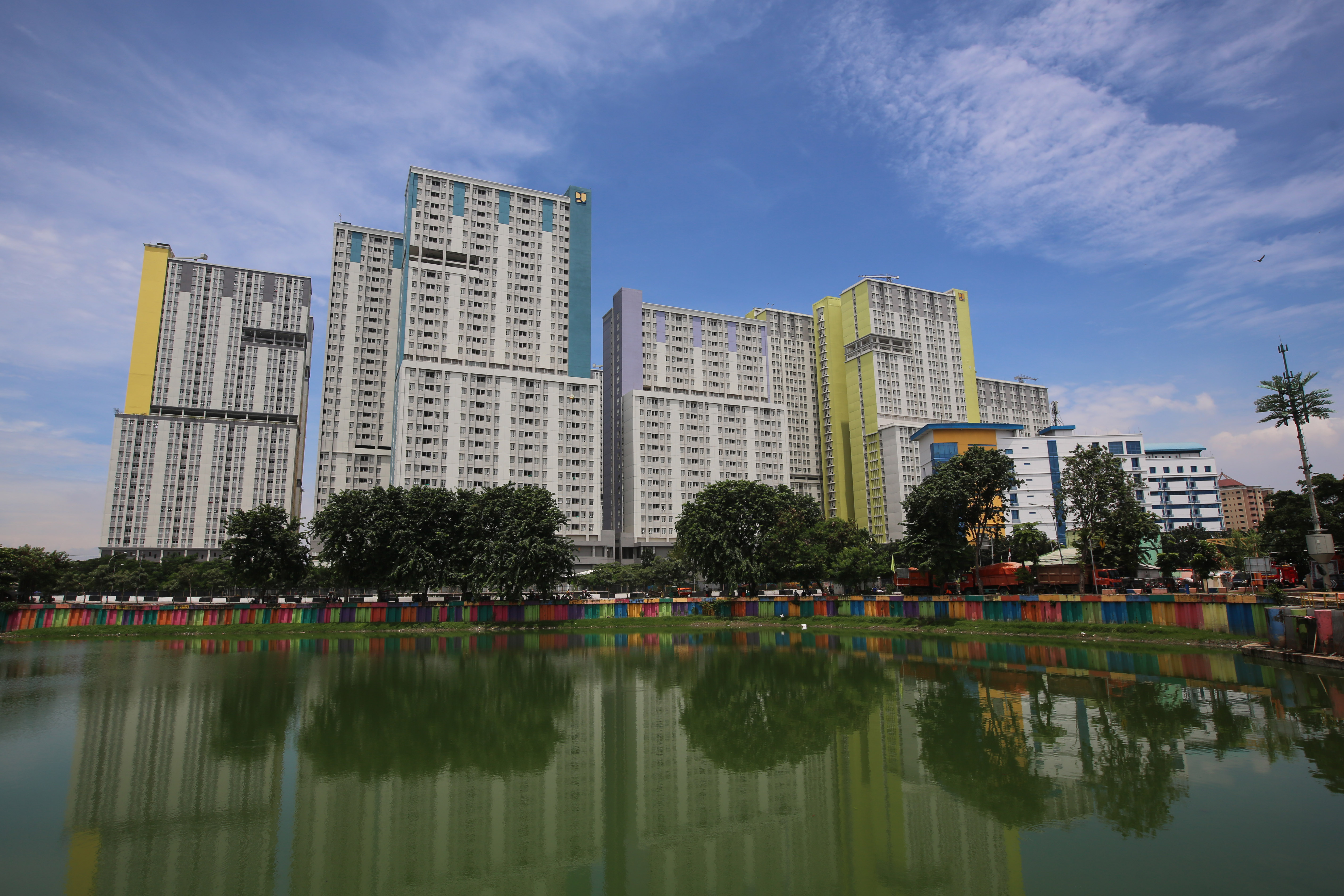 Hari ini ada 1.329 pasien penyakit covid-19 dirawat inap di RSD Wisma Atlet Kemayoran, Jakarta.