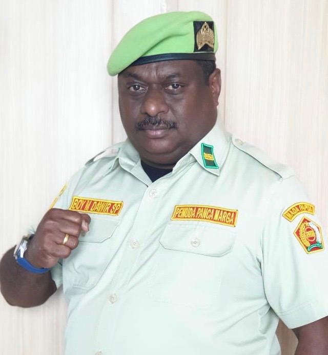 Ketua Pemuda Panca Marga Papua Boy Markus Dawir