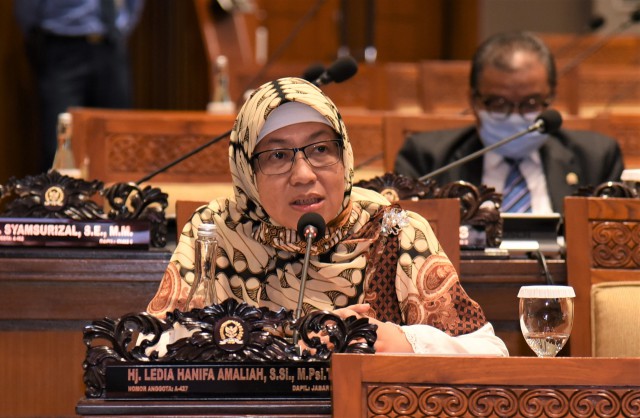 Anggota Komisi X DPR RI Ledia Hanifa Amaliah.