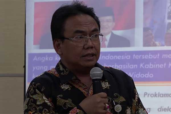 Direktur Jenderal Rehabilitasi Sosial Harry Hikmat