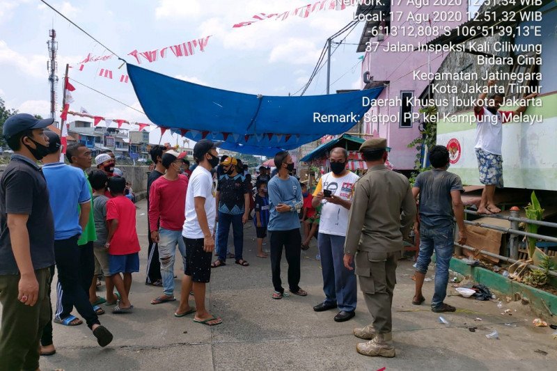 Pembubaran lomba 17 Agustus