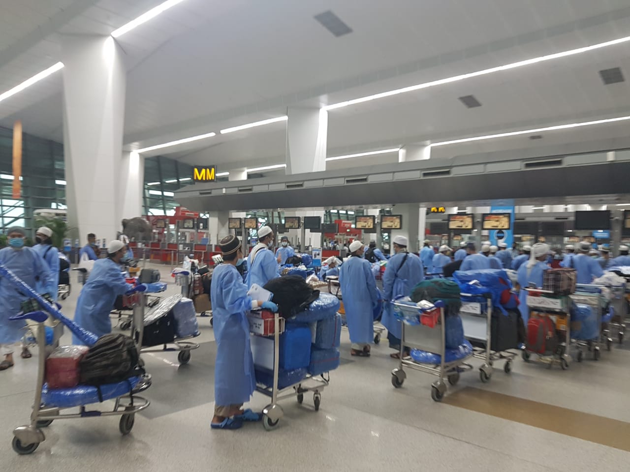 Pemulangan 135 WNI dari India