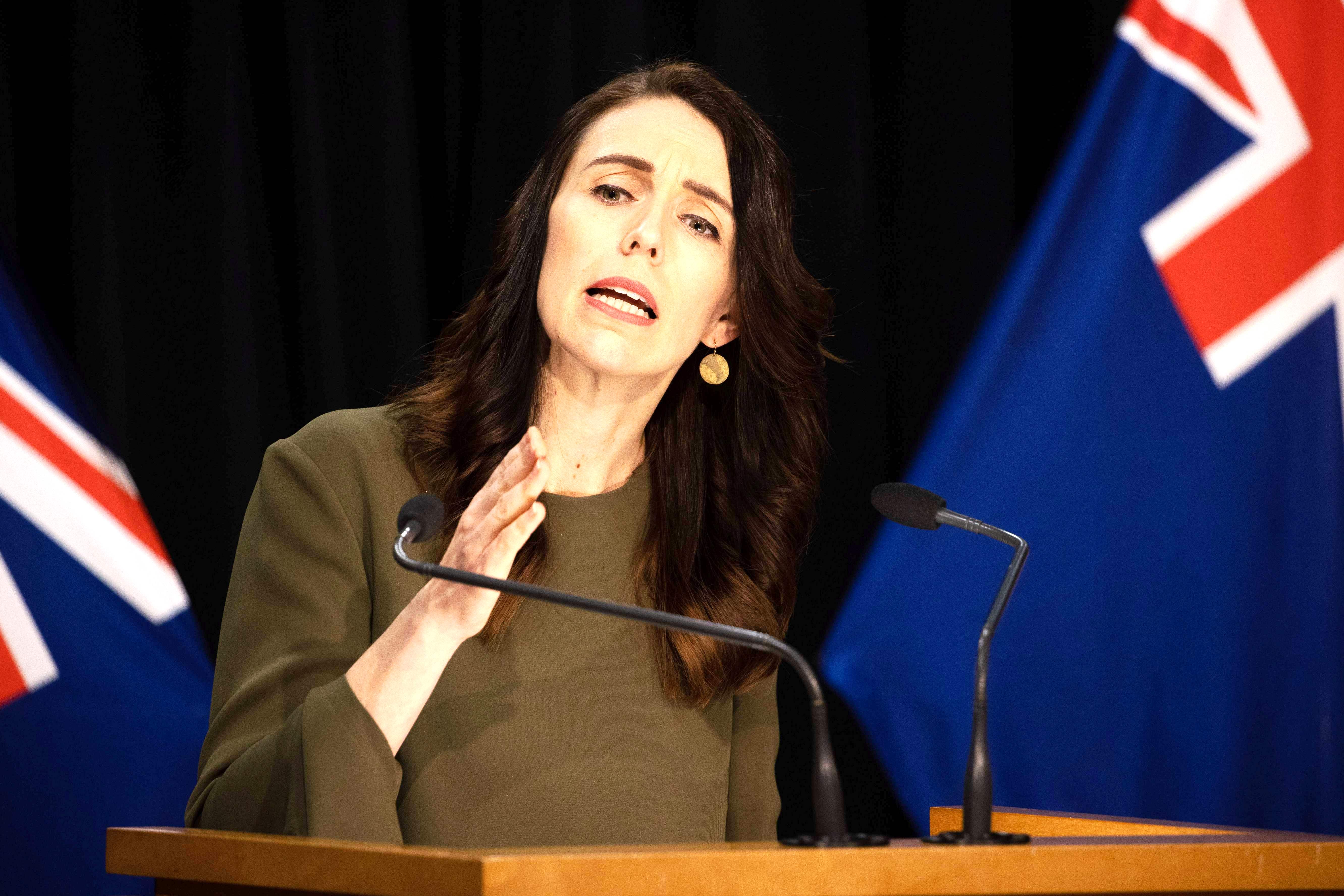 Perdana Menteri Selandia Baru Jacinda Ardern.