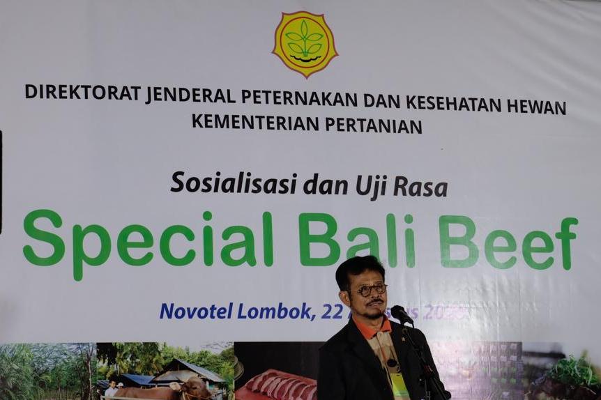 Mentan Syahrul Yasin Limpo.