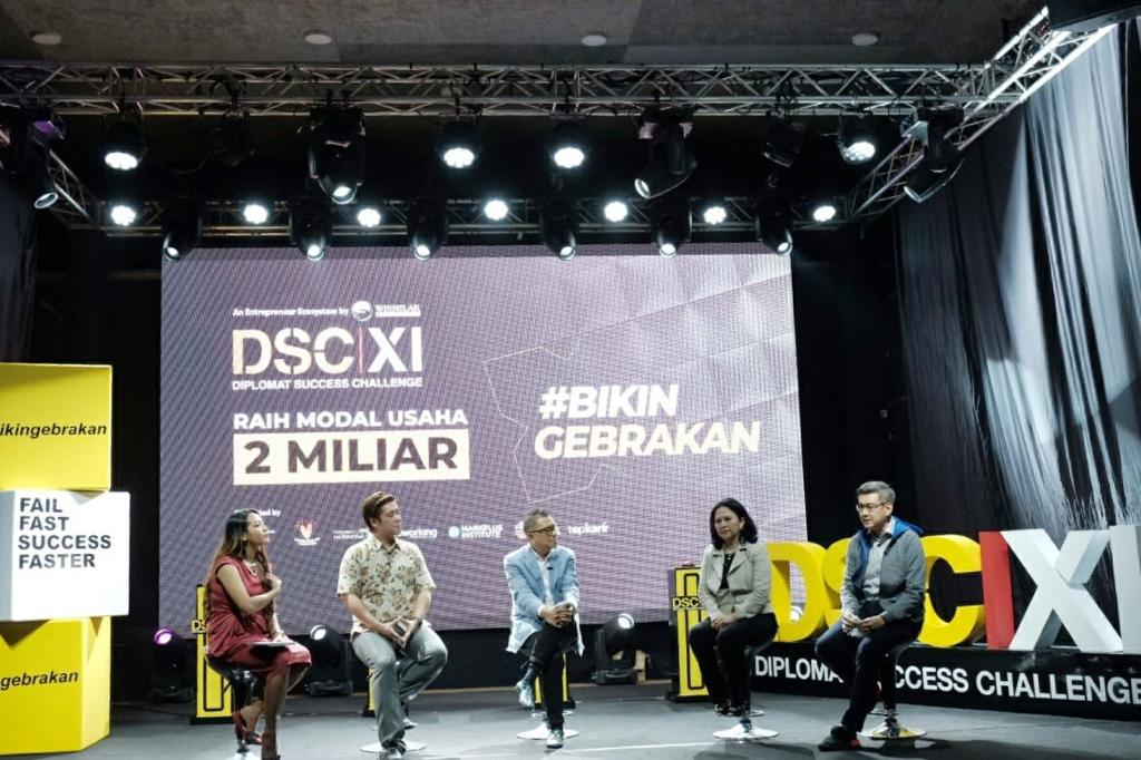 Konferensi pers DSC yang digelar secara virtual, Jumat (14/8). 