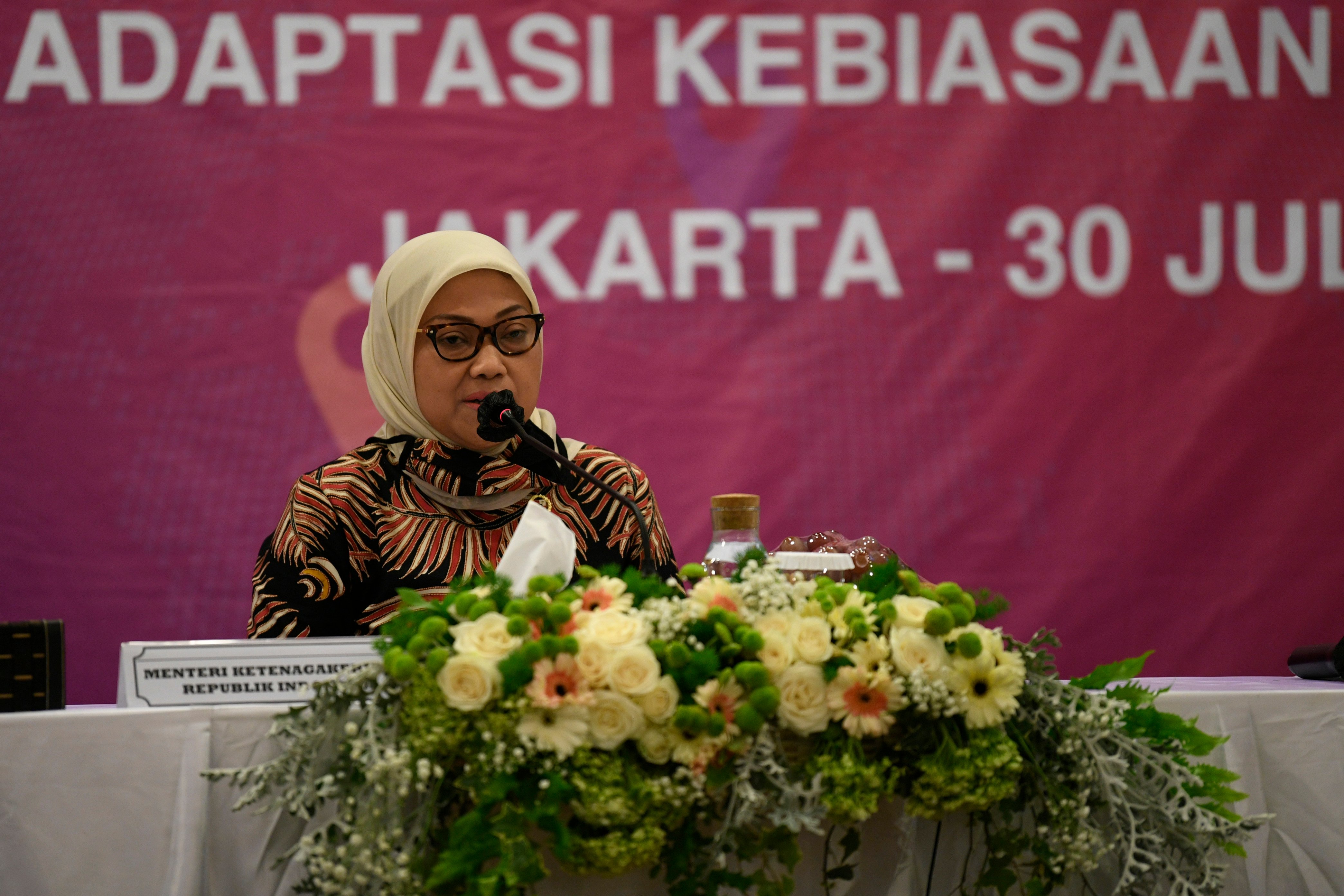 Menteri Ketenagakerjaan Ida Fauziah