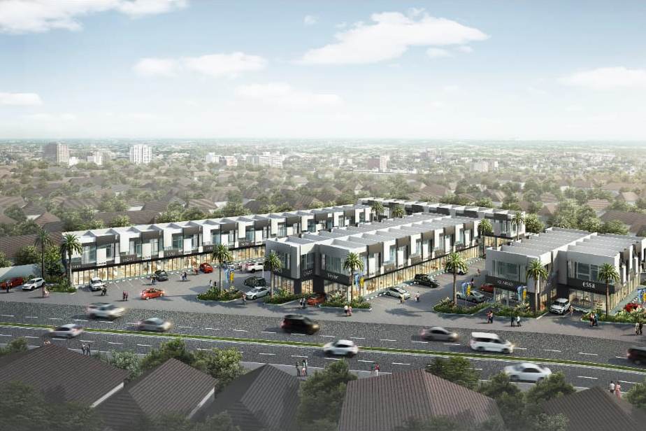 Desain Ruko Loka 65 di BSD City