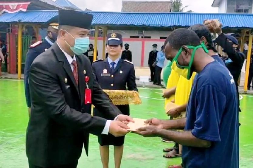 Sebanyak 241 Napi Dapat Remisi di Lapas Kota Sorong