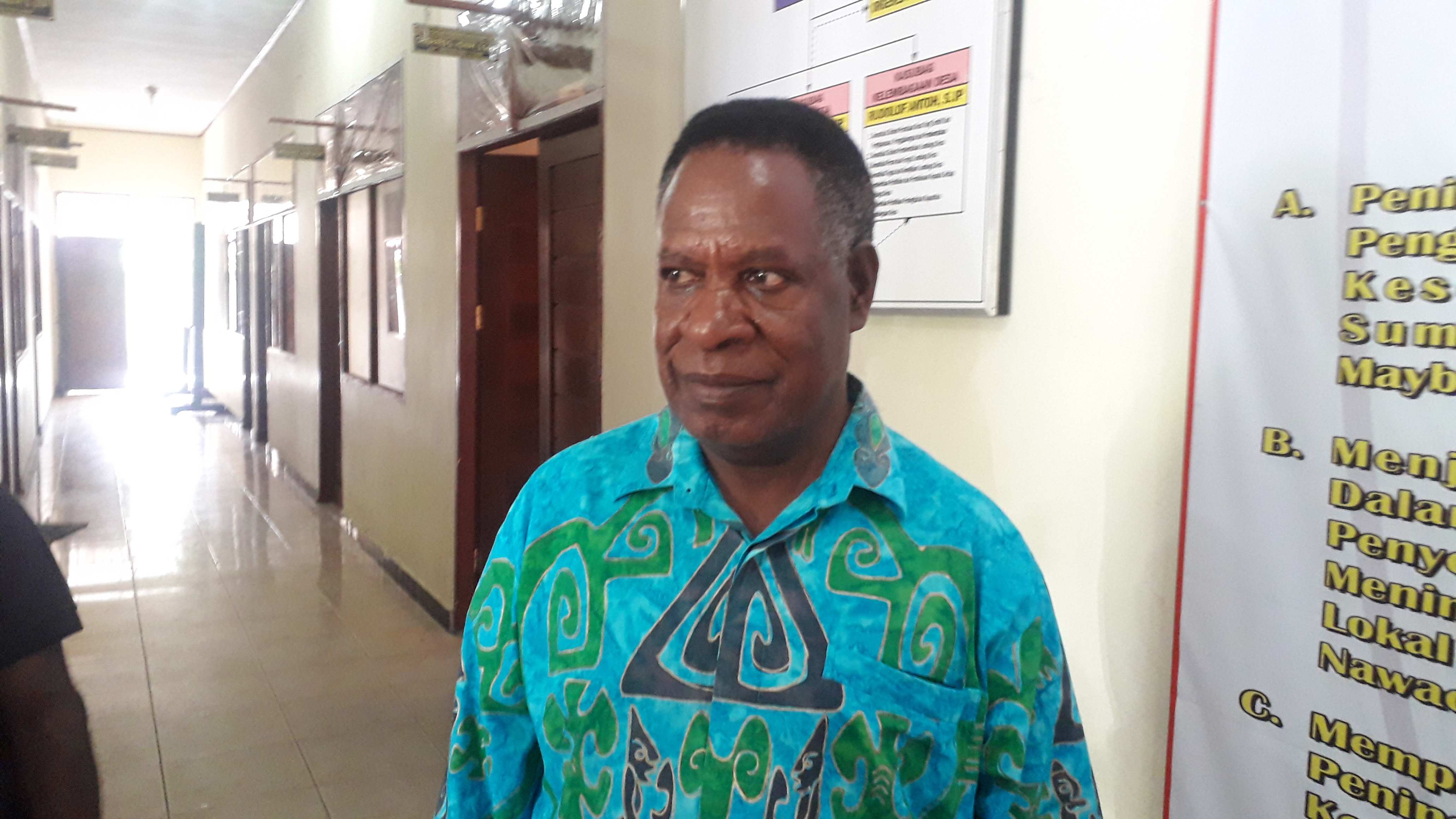 Kadis Perumahan Rakyat, Kabupaten Maybrat,Sakeus Momau