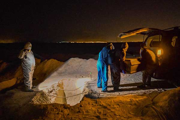 Korban jiwa karena covid-19 telah mencapai lebih 800 ribu orang