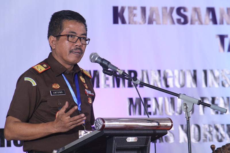 WAKIL Jaksa Agung Setia Untung Arimuladi