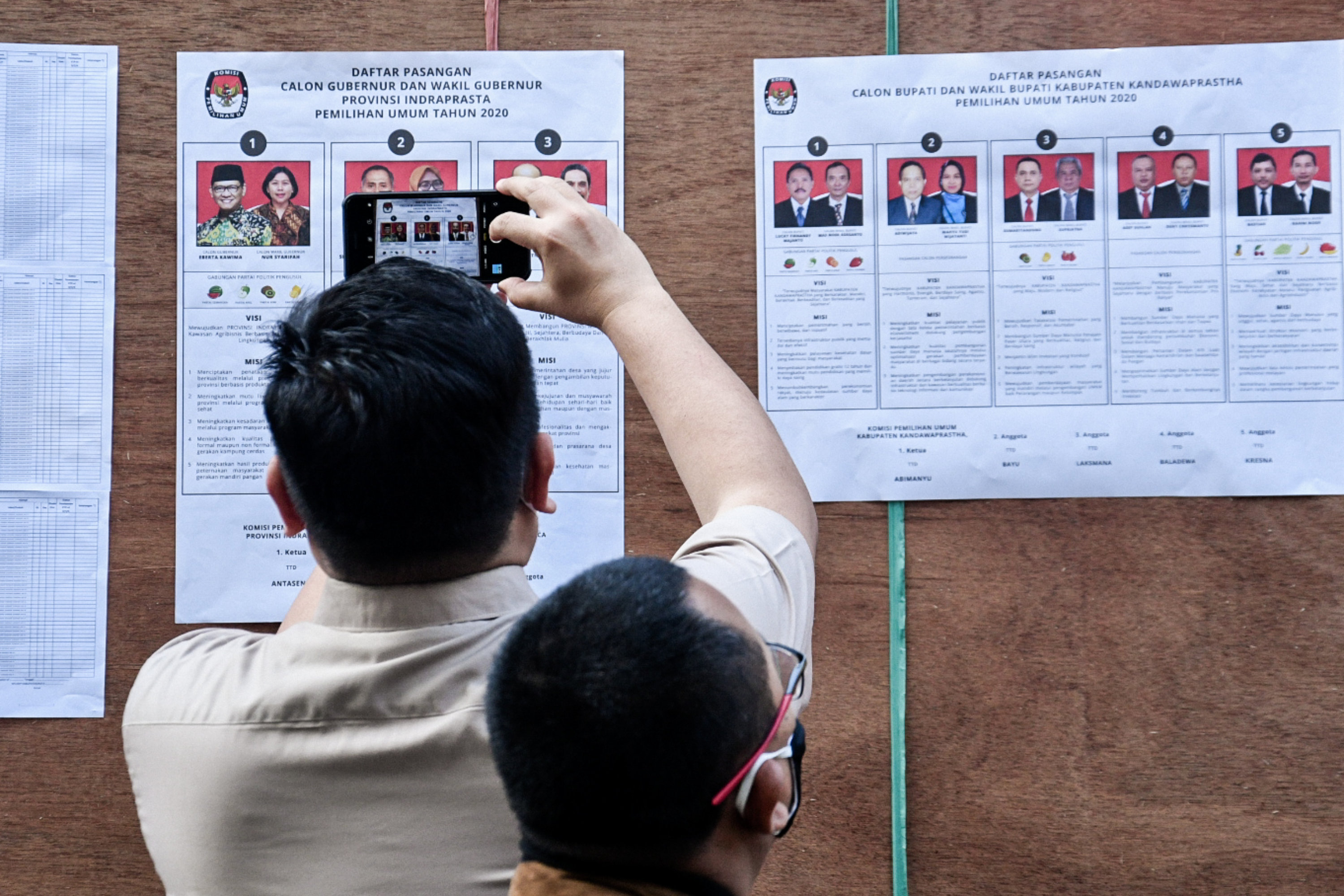 Simulasi pilkada serentak 2020