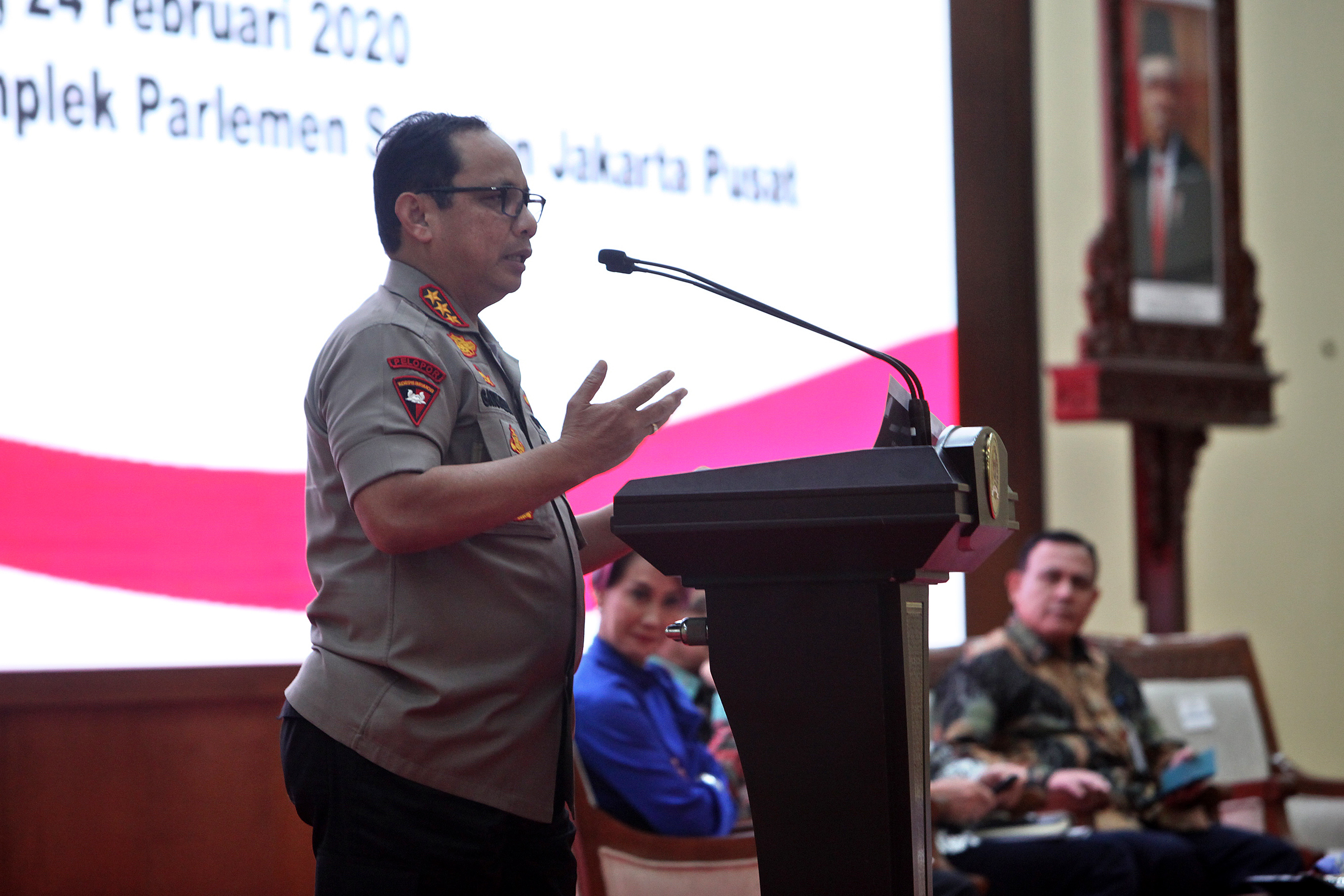 Wakapolri Komjen Pol Gatot Eddy Pramono 