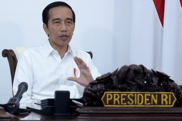 Ilustrasi -- Presiden Joko Widodo di IstanaMerdeka, Jakarta, 28 Mei 2020