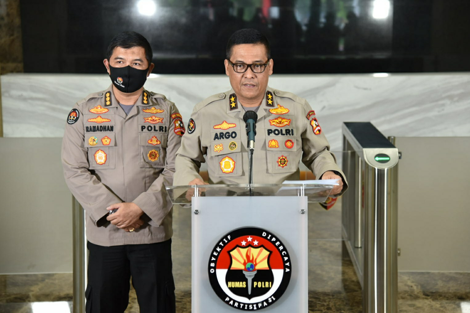 Kadiv Humas Polri Irjen Argo Yuwono 