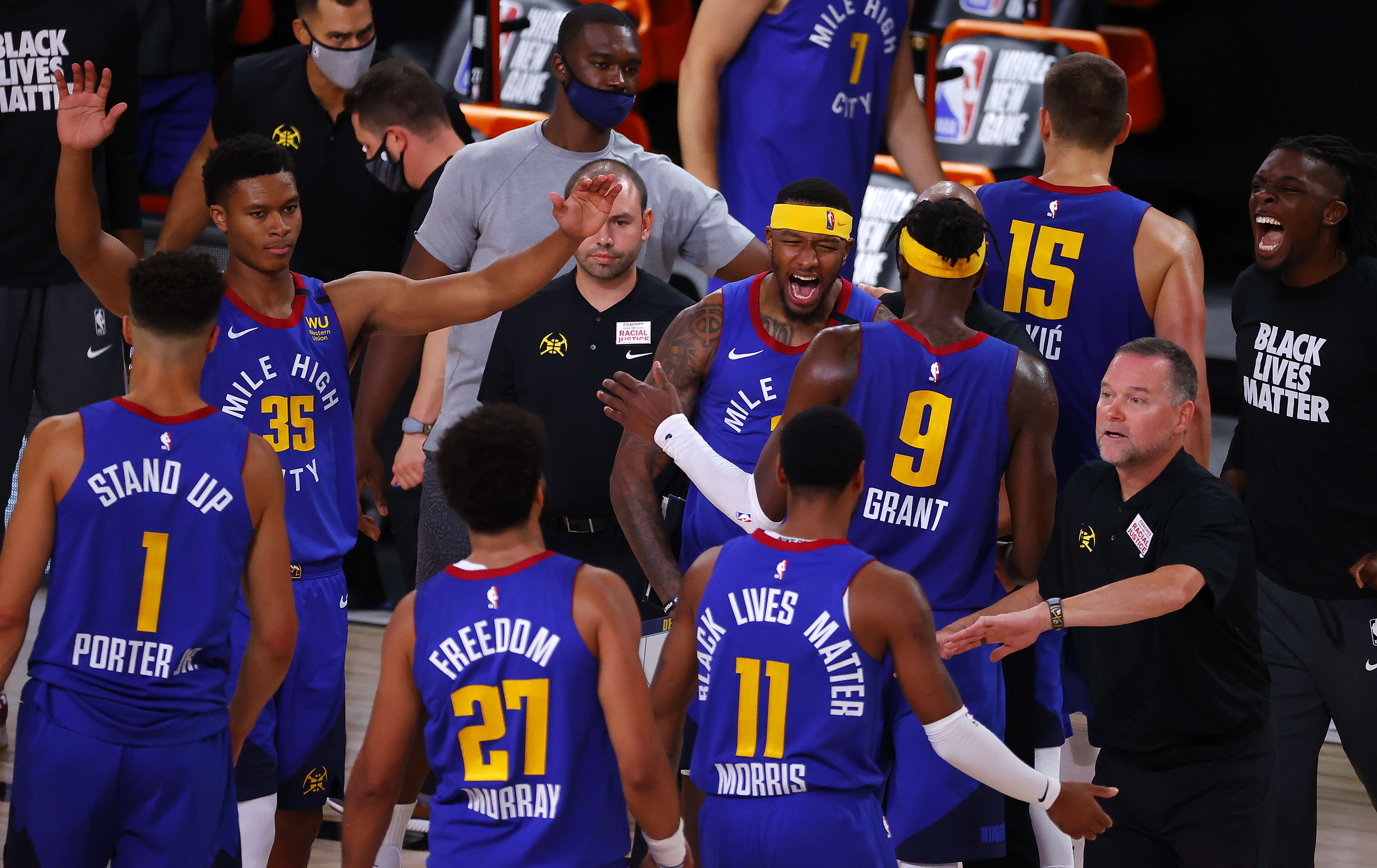 Nuggets Kalahkan Jazz Lewat Double Overtime