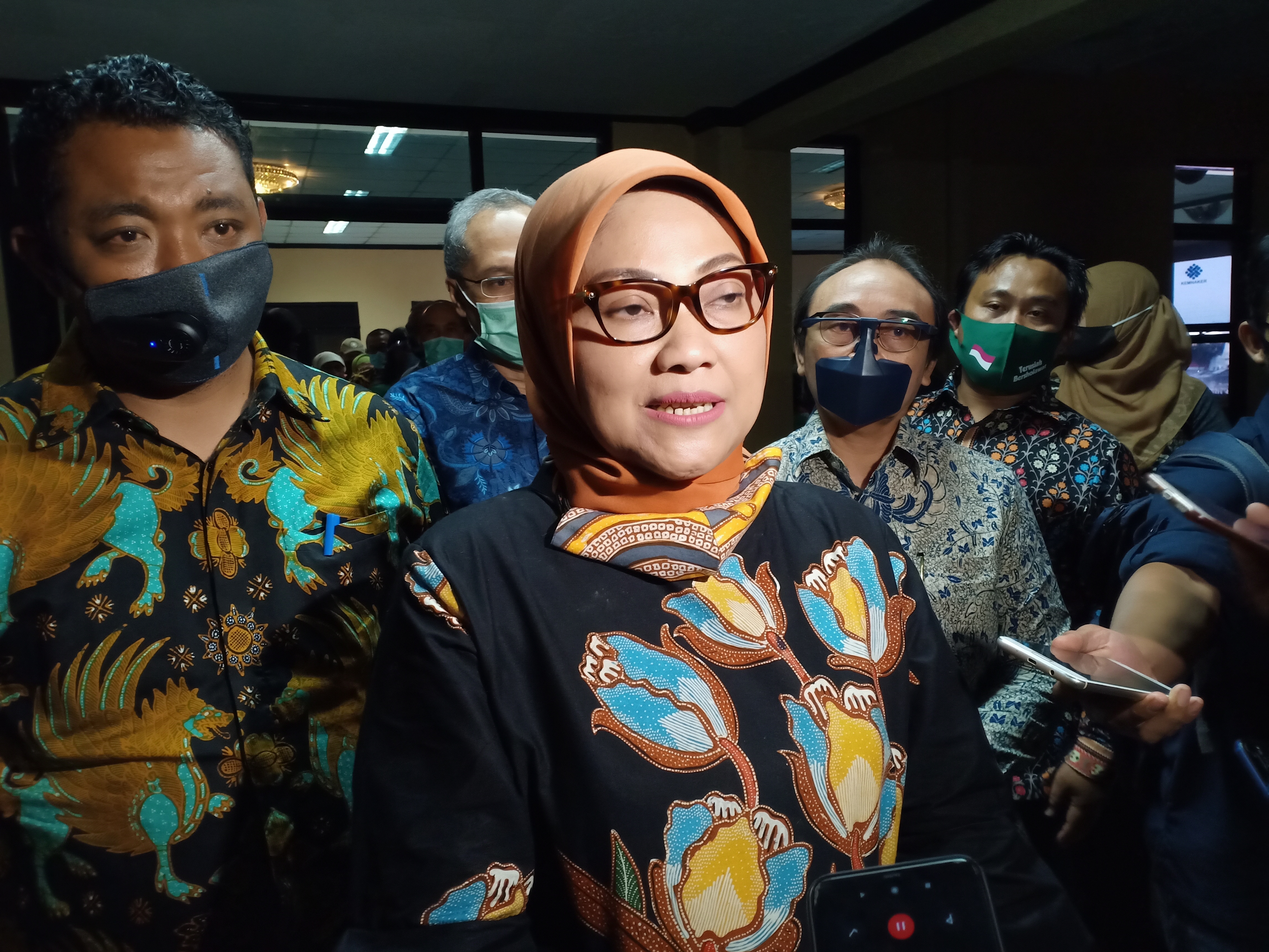 Menteri Tenaga Kerja Ida Fauziyah