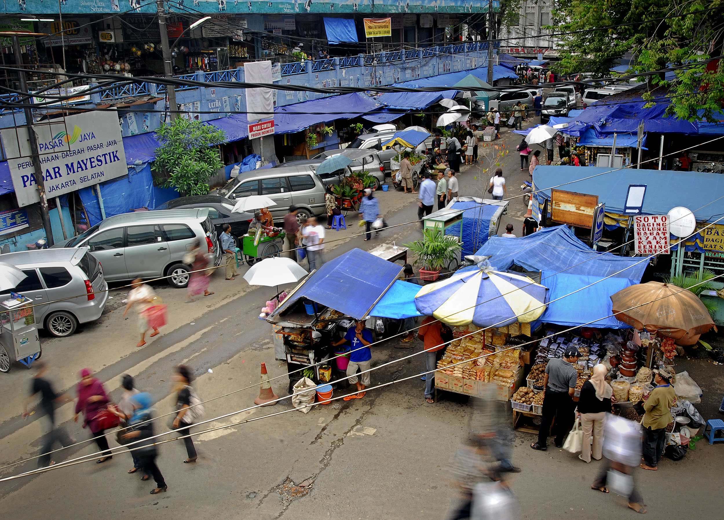 Pasar Mayestik sekarang ditutup