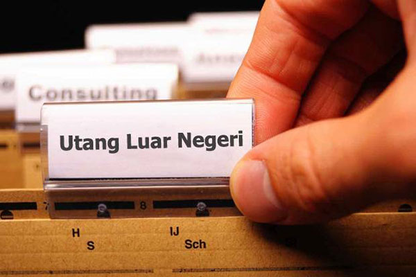 Ilustrasi utang Luar Negeri